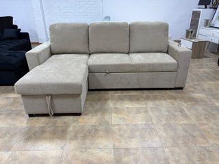 SOFÁ CHAISELONGUE REVERSIBLE CAMA + ARCÓN 234cm
