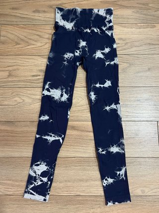 Leggings deportivos sin costuras Tie-Dye