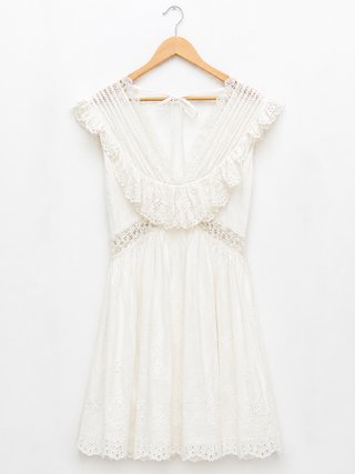 Vestido FETICHE SUANCES Atenas Blanco