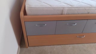 Cama nido 90x190 con cajones y colchón