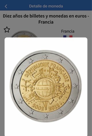 Moneda 2€ Francia 2012 TYE