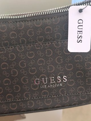 Bolso Guess Marrón y Gris