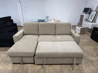 SOFÁ CHAISELONGUE REVERSIBLE CAMA + ARCÓN 234cm