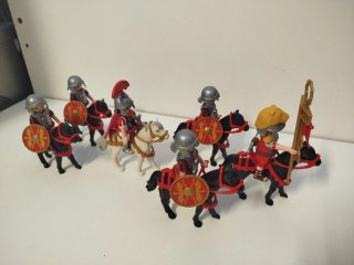Playmobil Tribuno con Escolta de Legionarios.