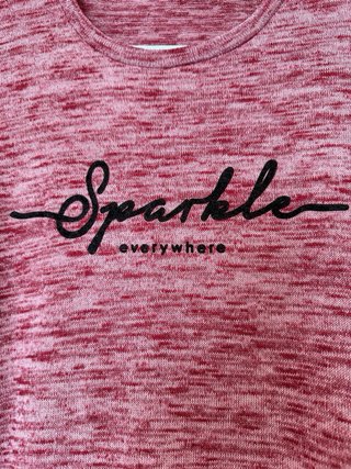 Camisola de Malha Rosa New Yorker outono