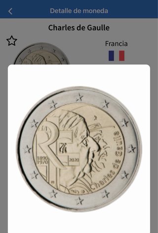 Moneda 2€ Francia 2020 Charles de Gaulle