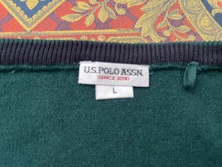 Jersey US Polo ASSN Verde Talla L