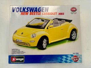 Modellino Bburago Volkswagen New Beetle 2003