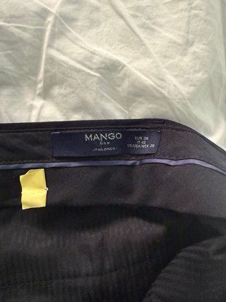 Traje Mango Man Tailored azul marino Slim Fit