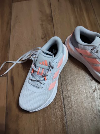 Botas Adidas Cloudfoam Gris y Rosa