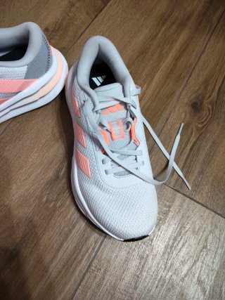 Botas Adidas Cloudfoam Gris y Rosa