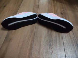 Botas Adidas Cloudfoam Gris y Rosa