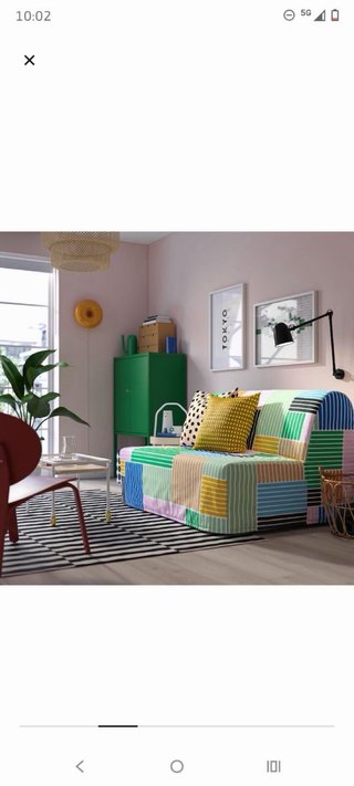 Funda para sofá cama