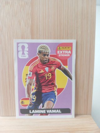 Cromo Extra Sticker Panini Lamine Yamal