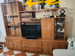 Mueble de Salón Modular de Madera SOLO MUEBLE