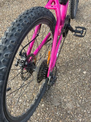 Bicicleta Monty Junior Rosa. Año 2021. Poco uso