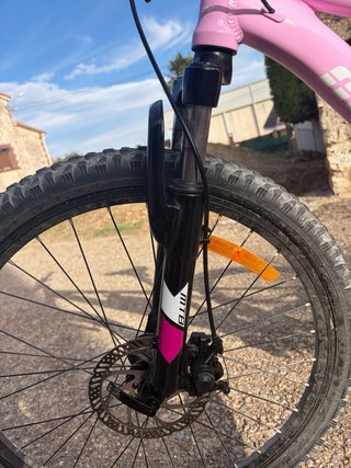 Bicicleta Monty Junior Rosa. Año 2021. Poco uso