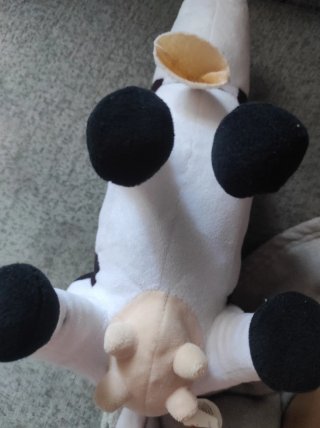 Peluche Vaca Lola con música
