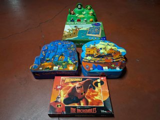 Lote Puzles Infantiles , juego infantil mecánico