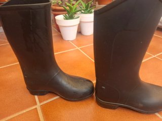 Botas de equitación negras talla 29