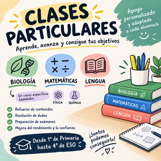 Clases particulares hasta 4 ESO en Almeria