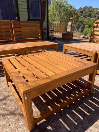 Set de 5 Muebles de Exterior de Madera Ikea