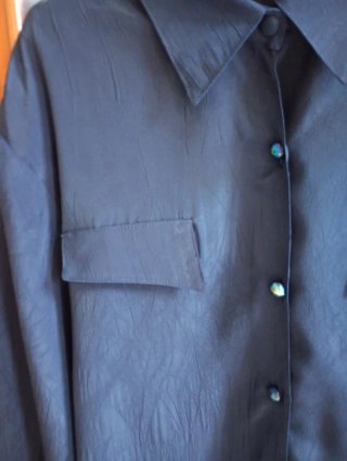 Camicia vintage blu