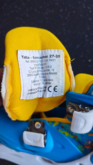 Patines en línea infantiles talla 27-30