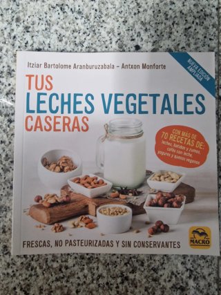 Veganmilker con libro de recetas