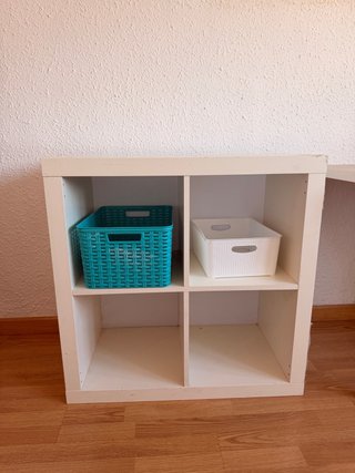 Estantería modular blanca