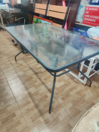Mesa de Terraza con Cristal