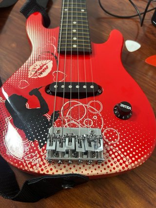 Guitarra Eléctrica Infantil con Amplificador
