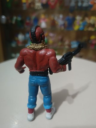 FIGURA COMICS SPAIN GOMA PVC 1983 M.A BARRACUS