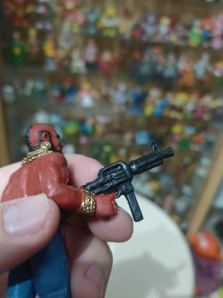FIGURA COMICS SPAIN GOMA PVC 1983 M.A BARRACUS