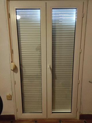Puertas Climalit Blancas Dobles 1,96x1,12