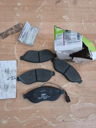 Pastillas Freno Delanteras Valeo 301891 Nuevas