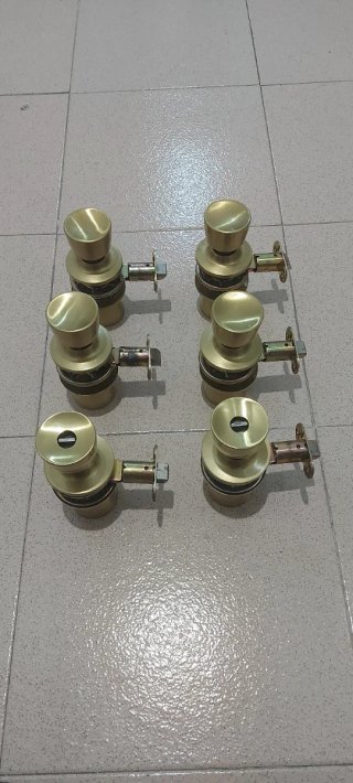 Juegos de Pomos Dorados para Puerta