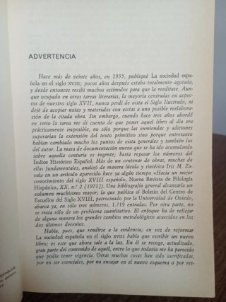 Sociedad y estado en el siglo XVIII español