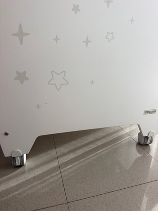 Cuna Micuna colecho Blanca con Estrellas