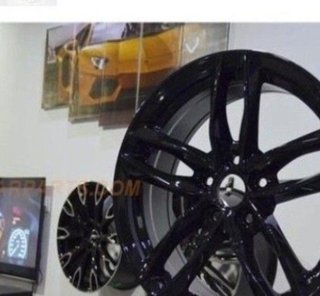 JUEGO DE 4 LLANTAS 17 RS6 GLOSSY BLAC... rmb834473