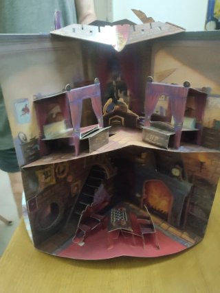 Libro 3D  Harry Potter Hogwarts