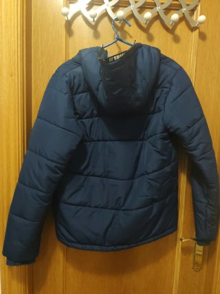 Chaqueta acolchada azul Tenth talla 14