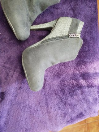 Botines Xti Gris Talla 36