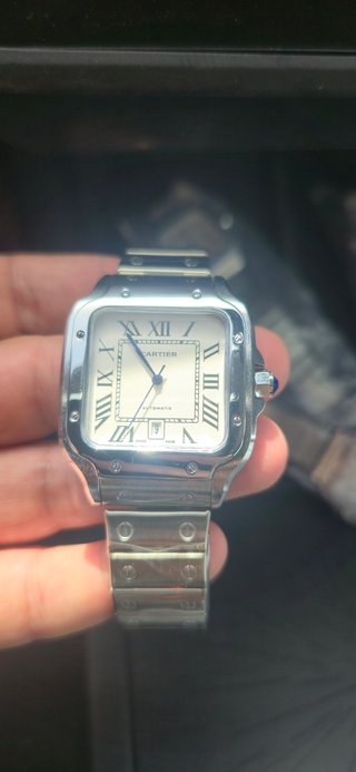 Reloj Elegante Plata lujo