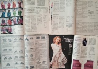 Riviste di lavori a maglia , uncinetto e altro