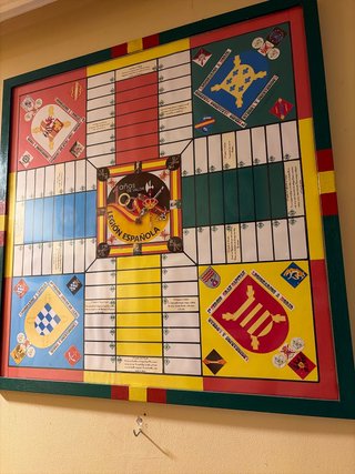 Parchís Legión Española Gigante Hecho a Mano