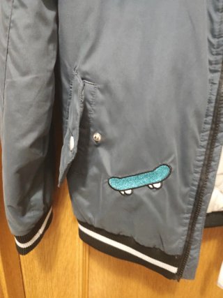 Chaqueta bomber Tenth azul T.14