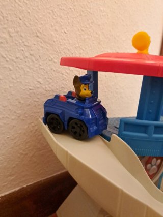Torre Mando Patrulla Canina con Chase y su coche.