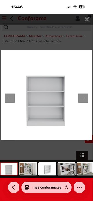 Estantería EMA Blanca