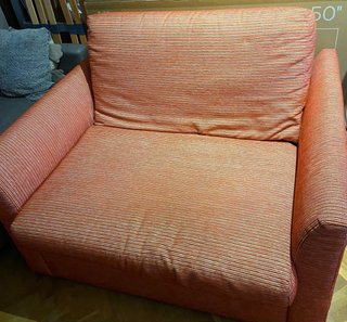 Sofá Cama Individual Naranja